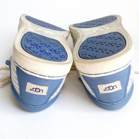 Ugg EYAN Striped Sneaker with Leather Accents - Picture 14 of 14